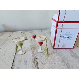 Lenox friends forever Margarita‎ glass porcelain ornament RARE new unique gift